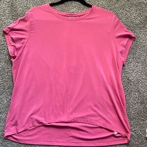 Athleta With Ease Tshirt Size small, excellent condition, pink!